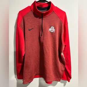 Ohio State Nike Dri-fit 1/4 zip